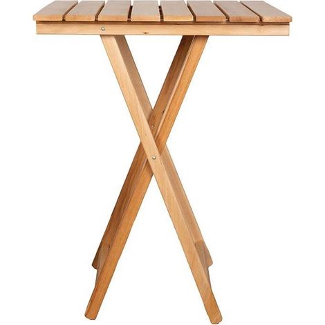 Table pliante 60 x 60 cm en bois