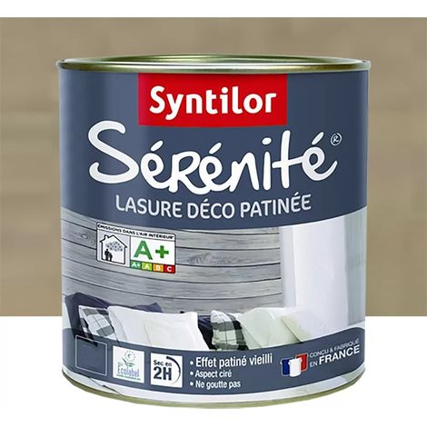 Lasure déco patinée Syntilor Sérénité Vert de gris 0,5 L (1/3)