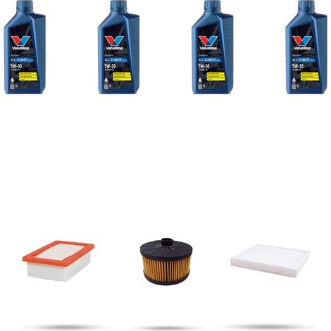 Kit tagliando 3 FILTRI e 4L OLIO compatibile con Renault Clio V 1.0 SCe 75 53Kw dal 2019 (1/5)