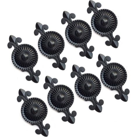 (Black)8 Cabinet Handle Cabinet Knobs Furniture Knobs Drawer Knobs Furniture Handles, Cabinet Knob, Drawer