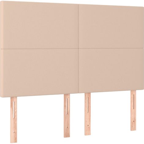 Maison Exclusive - Cabecero Capuchino 144x5x118/128 cm Piel Sinté