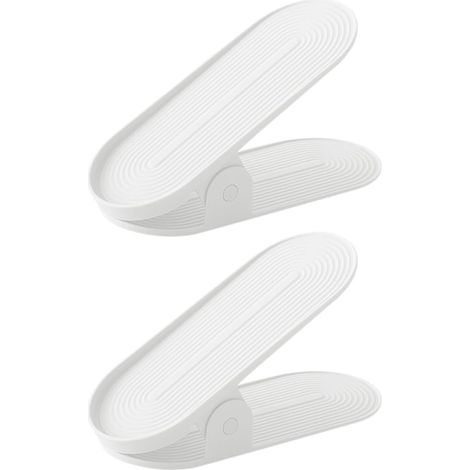 à chaussures réglable 2 pièces en plastique style aléatoire
