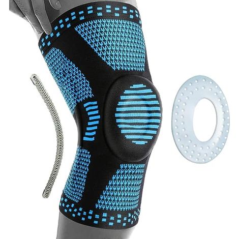 Genouillère Sport Homme Femme, Genou Stabilisateur Latéraux (1/5)