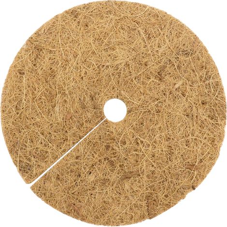 Jiajia AI, Tapis de Coco Plantes Disque de Paillage Coco, 3 Pièces pour jardin, terrasse et extérieur (1/5)