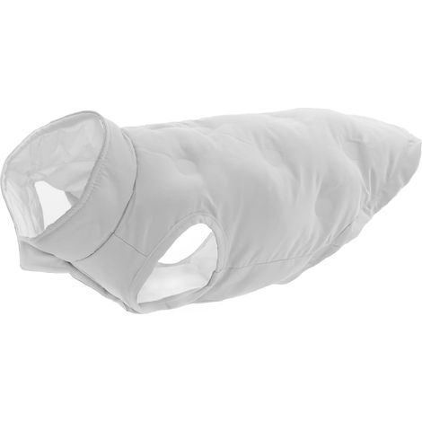 Manteau pour Chiens avec Style Romantique, rembourré et résistant à l'eau, avec Fermeture et Trou de Laisse Gris, 4XS (1/3)