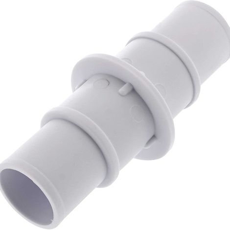 2pcs Raccord droit daspiration de piscine pour piscine compatible avec 1-14quot et 1-12quot 123.8cmblanc (1/5)