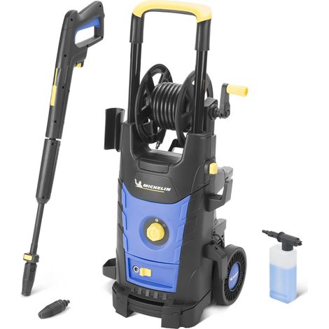 Michelin – Nettoyeur haute pression électrique 2500W – Pression 170 bars – Débit 500 l/h – Lance 8m – Moteur brushless pour nettoyage efficace - MPX25EH