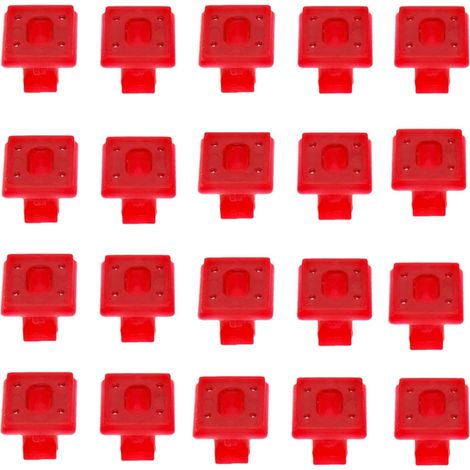 Lot de 20 œillets décoratifs pour tableau de bord pour E46 3 E65 Série 7 X3 E85 (1/5)