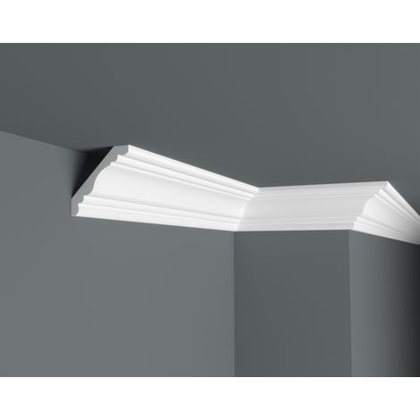 Lot de 14 Corniches Classiques Polymère, L.240 cm x P.8 cm, Ep.80 mm