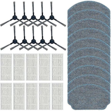 Accessoires pour l'aspirateur robot et laveur 2 en 1 BR150/BR151 : brosses, filtres, chiffons Ozo-AquaForge (1/5)