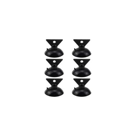 Extracteur d'ampoules Sollbry – Lot de 6, pour ampoules de lampe, outil à ventouse, compatible avec les ampoules LED halogènes GU10, MR16 – noir (1/2)