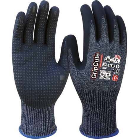Guante de poliéster GripCut protección contra el corte nivel 5 (12 pares) 7