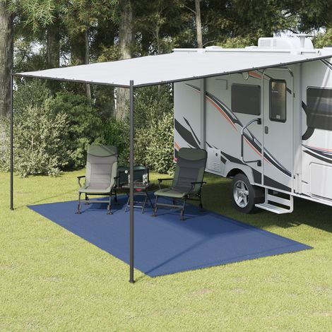 Zeltteppich Blau 2,5x2,5 m vidaXL414542