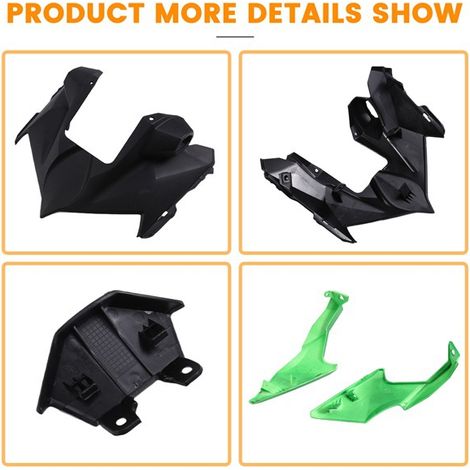 Fits headlight bezels on Kawasaki Z250, Z900, Z650, Z400 and KLR650 motorcycles (2019-2023 models). (1/5)