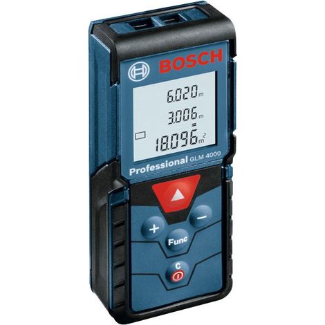 BOSCH GLM4000 Infrarot-Laser-Entfernungsmesser, elektronisches Messlineal – 0601072981 (1/5)