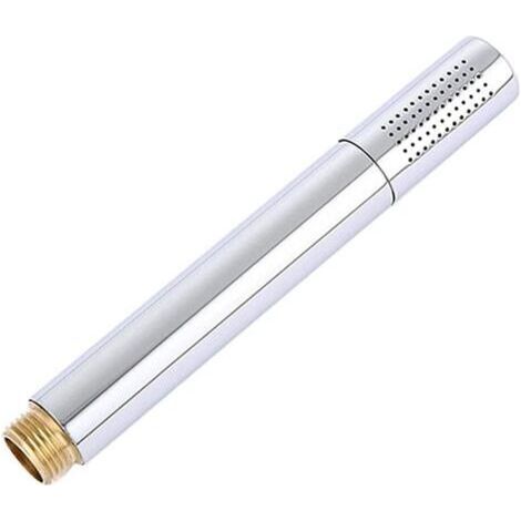 Pommeau de douche en forme de microphone, douchette, acier inoxydable-Karteo (1/5)