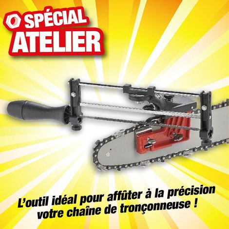 Affûteur de chaîne de tronçonneuse manuel (1/2)
