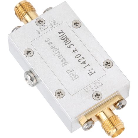 Module de filtre passe-bas RF 1420 MHz, composant électronique de contrôle de la distribution d'énergie par bande passante (1/5)