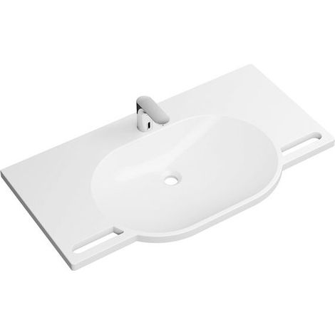 Ensemble produit HEWI 950.19.022 lave-mains et robinetterie (1/3)