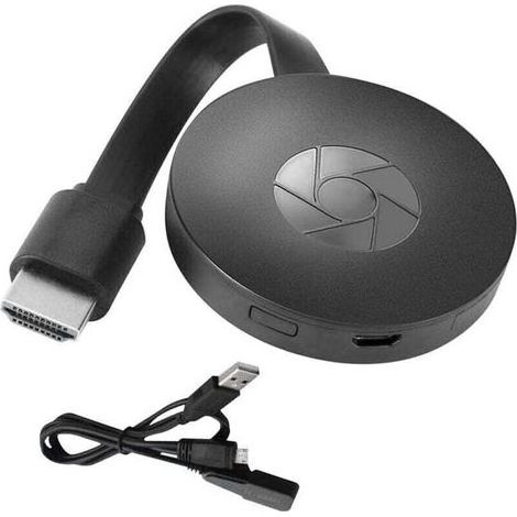 Adaptador HDMI inalámbrico 1080p - JINFGERNE - Adaptador de transmisión WiFi para televisores HD, compatible con Android/iOS/Windows/Mac - Alta resolución y conexión confiable (1/5)