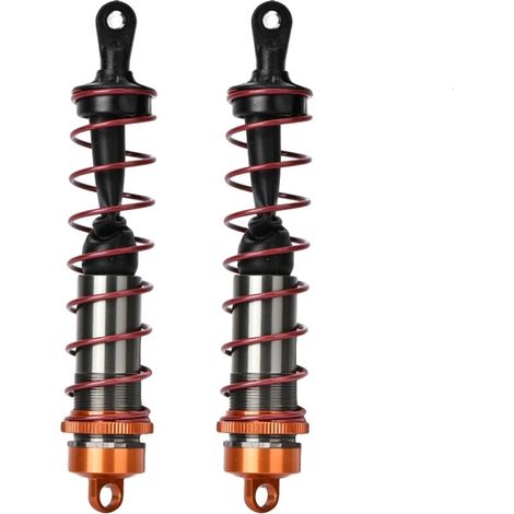 Metal shock absorber, 2 pieces, spare parts accessory for 1/8 RC car (143mm) (1/5)