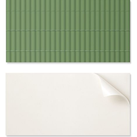 Panel de vinilo listo para instalar con estampado decorativo, 100x50 cm, para instalaci贸n vertical.