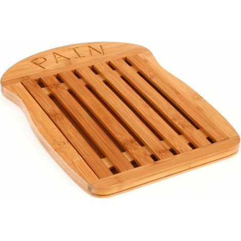Planche à pain en Bambou 34 x 26 cm - Secret de Gourmet (1/4)