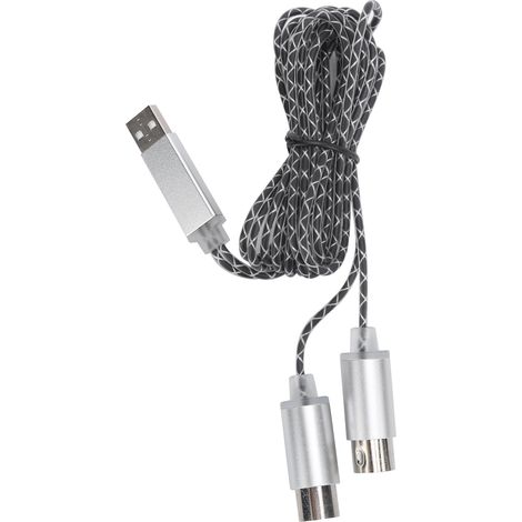 USB-MIDI-zu-PC-Kabel, TPE-Ummantelung, elektronisches Klavier, Übertragungs- und Bearbeitungsverbindung (1/5)