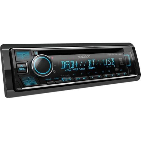 Kenwood KDC-BT760DAB Autoradio tuner DAB+, kit mains libres bluetooth, port pour commande au volant (1/3)