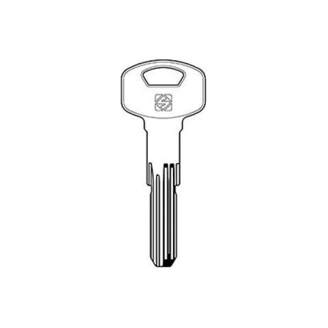5 x SILCA YA118SMD CHIAVE PUNZONATA OTTONE