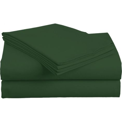 Sábana bajera ajustable Parylux Classic - Verde oscuro 180x230cm