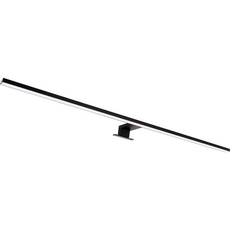 Lampada da parete per bagno sopra lo specchio ROXANA LED 15W 4100K IP44 nero (1/2)