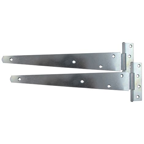 TIMCO Medium Tee Hinges Zinc - 16" (1/2)