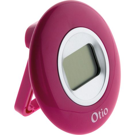 Thermomètre intérieur LCD - Rose - Otio