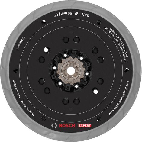 Bosch sanding EXPERT Multihole Sanding Pad Soft 150 mm GEX 18V-150-3 2608001114 (1/4)