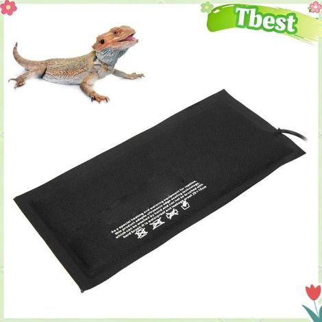 Coussin chauffant pour reptiles - TBEST - 20 x 10 cm - Fibre de carbone - USB - Température constante (1/5)