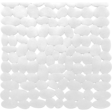 Alfombra de ducha PVC MARATHON 54x54cm Blanco Spirella (1/4)