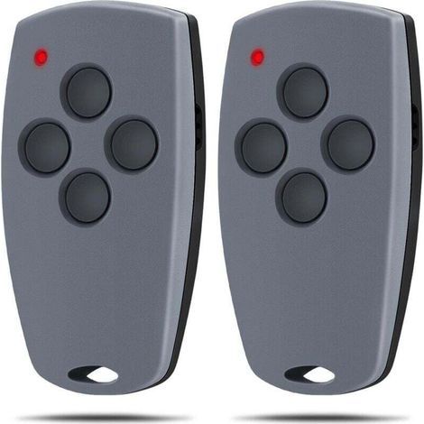 Lot de 1 télécommande de porte de garage Marantec compatible avec les modèles D304-868, D302-868 et D384-868. Fonctionne avec les télécommandes Marantec 868 MHz (bouton D304-4). (1/4)