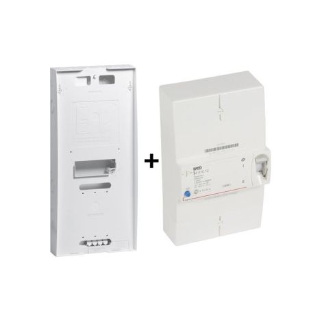 Legrand - Disjoncteur de branchement ERDF 10/30A Su00e9lectif Tu00e9trapolaire + Platine - Ru00e9f. : 401012+401184 (1/5)