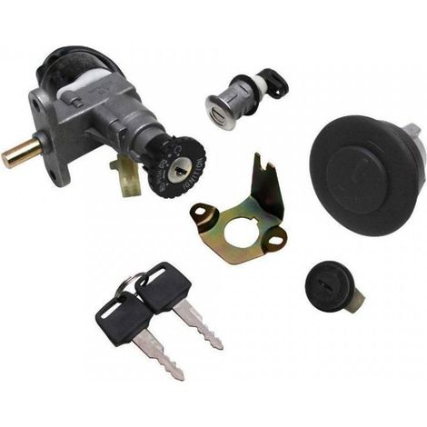 Kit serrure P2R pour Scooter Baotian 50 Bt49Qt 4T 12 pouces / 5 (1/3)