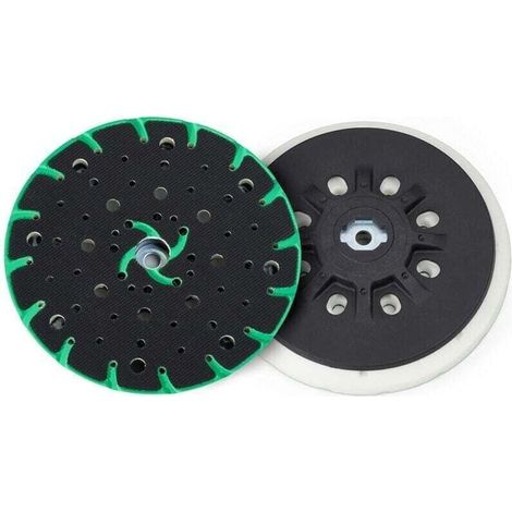 Plateau ponceuse 150 mm avec aspiration de poussière - Filetage de raccordement M8 - remplacement du festool plateau ponceuse, compatible avec le ponceuse excentrique 150mm bosch makita etc (1/4)