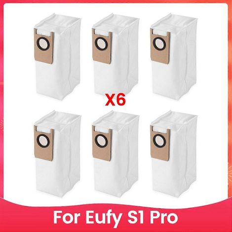 S1 Pro Ersatzstaubbeutel, Staubsaugerzubehör, Ersatzfilter, kompatible Ersatzteile, Beutelset, für effiziente Reinigung, für den Hausgebrauch, Modell S1 Pro, hohe Kapazität, einfach zu installieren. (1/5)