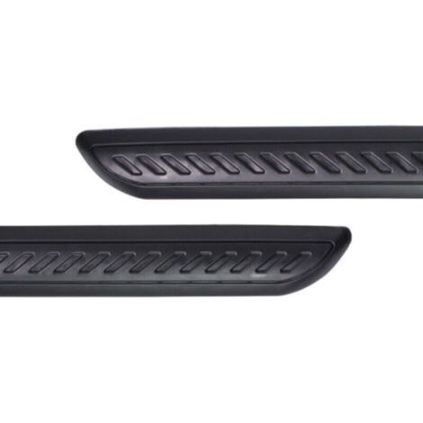 Lot de 2 bandes de protection pour pare-chocs de voiture, bande autocollante anti-rayures en PVC, autocollants anti-frottements pour carrosserie de voiture, autocollant de protection de bord uni (1/4)