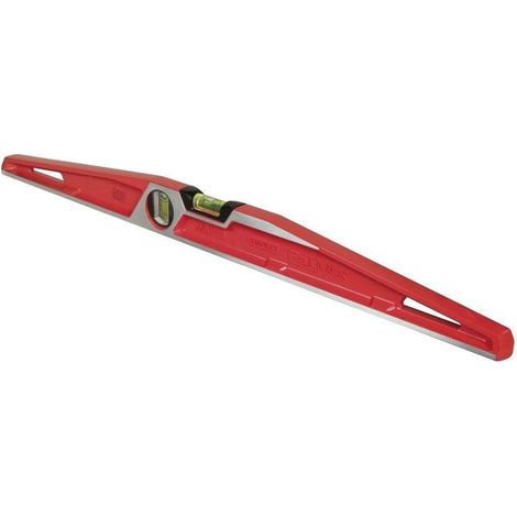 Stanley – Niveau à bulle semelle aimantée 60 cm – 142423 – Précision 0.5 mm/m – Base large 20% plus large – Design ergonomique
