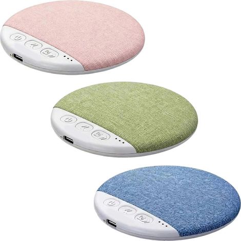 Three-pack under-pillow speakers to aid sleep, with Bluetooth 5.4, timed white noise, HiFi stereo audio and ultra-subtle sound effects.