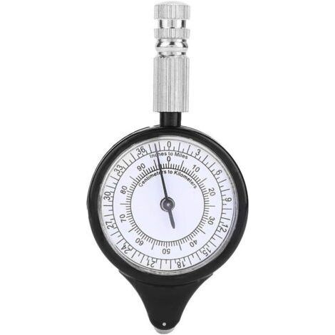 Curvimeter, Mini Outdoor Navigation Tool Curvimeter, Distance Caculator Mapping Tool Metal Wheel for Camping Hiking Cycling Outdoor Hunting (1/4)