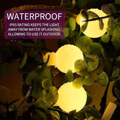 Guirlande Lumineuse - - 7M 60 LED - Étanche - Télécommande - 8 Modes (1/4)