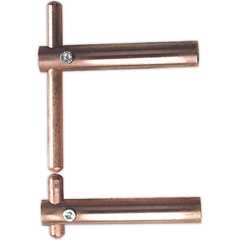 Sealey Spot Welding Arms Plain Electrode Holder 130mm 120/803151 (1/2)