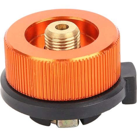 Connecteur de tête de conversion pour brûleur de réchaud de camping, adaptateur rond pour réservoir de gaz long (1/5)