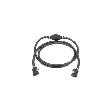 Alterungsbeständiger schwarzer Benzinschlauch, Hochleistungs-Kraftstoffleitung, auslaufsicher, für Boots-Außenbordmotoren und Wohnmobile, 8 mm